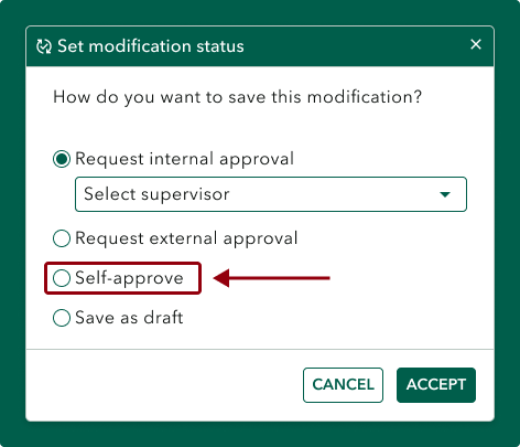 Request internal approval self approval modal.png